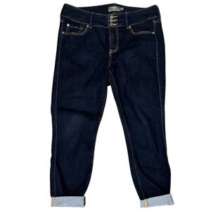NWOT Torrid Women's Dark Wash Jeggings Size 12R, 3 Button Super Soft Denim Jeans